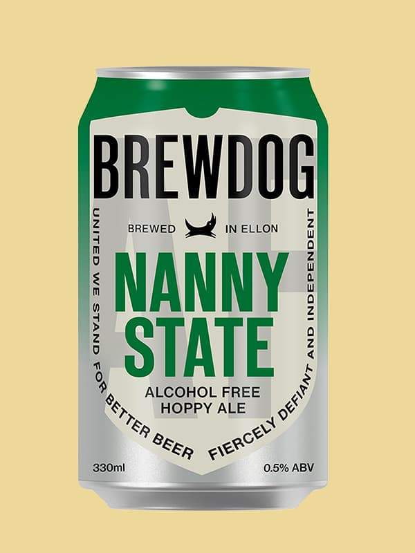 Rival House Brewdog Nanny State Non Alcoholic Beer